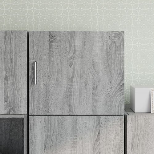 vidaXL Stenska omarica siva sonoma 45x42,5x40 cm inženirski les Cene