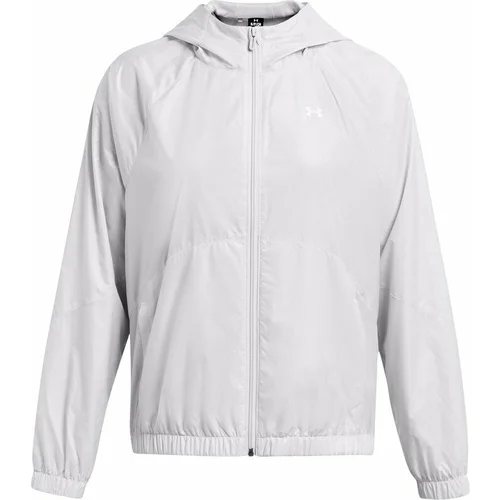 Under Armour Women's Sport Windbreaker Jacket Halo Gray/White M Tekaška jakna