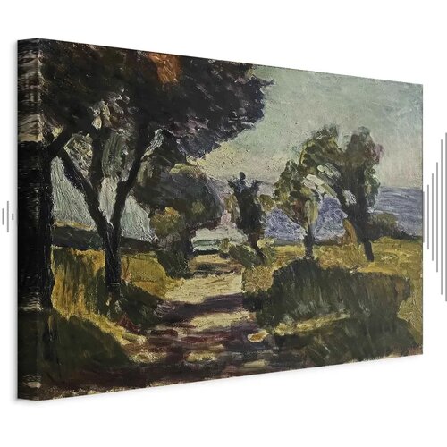  Slika - Henri Matisse &ndash; Corsican Landscape with Olive Trees 90x60 Akustična Cijene