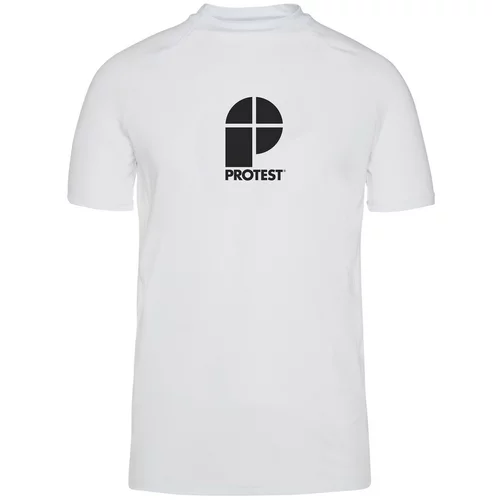 Protest Majica kratkih rukava Prtcater za muškarce, boja: bijela, s tiskom