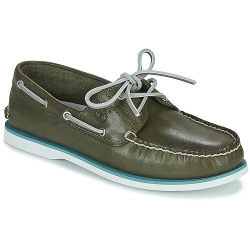 Timberland Mokasini & Jadralni čevlji 2 Eye Boat leather Kaki Cene
