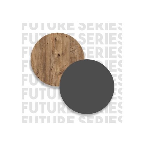 Hanah home FR18-AA atlantic pineanthracite living room furniture set Cene