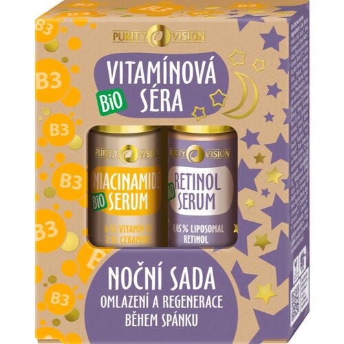 Purity Vision BIO Vitamin serums darilni set za noč Cene