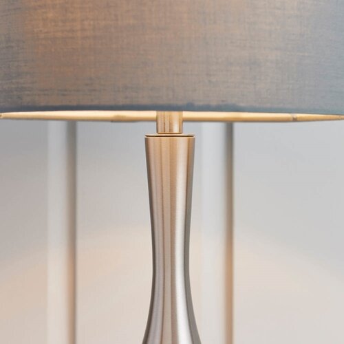  Endon 61192 - prigu&amp;scaron;iva stona lampa PICCADILLY 1xE14/40W/230V mat hrom/siva Slike