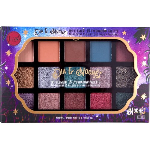 J.Cat Beauty Dia &amp;amp; Noche paleta sjenila za oči nijansa 102 Noche 16 g Slike