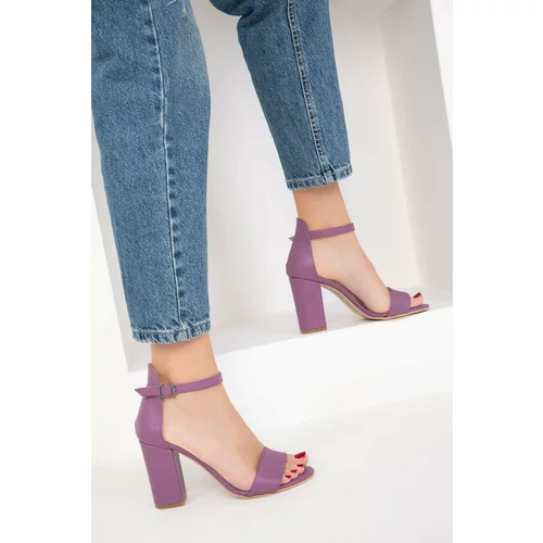 Soho Purple Women's Classic Heeled Shoes 14532