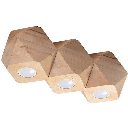Nice Lamps stropna svetilka v naravni barvi 12x36 cm vige &amp;ndash; Slike