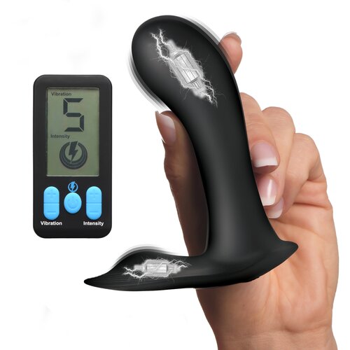 Zeus Electrosex E-Stim Pro Panty Vibe with Remote Control Black Slike