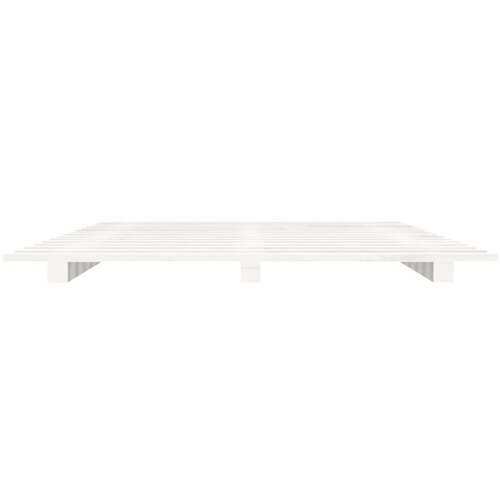  Za krevet bijeli 90 x 200 cm od masivne borovine Slike