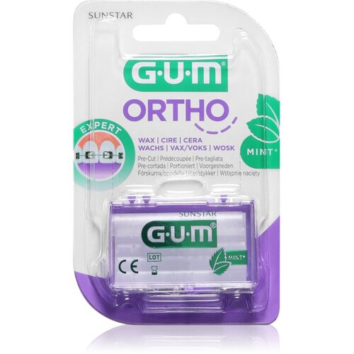 GUM Ortho Mint vosek za ortodontske aparate 5 kos Cene