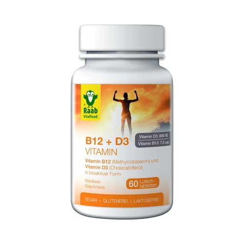 Raab Vitalfood GmbH vitamin B12 + D3 Cene