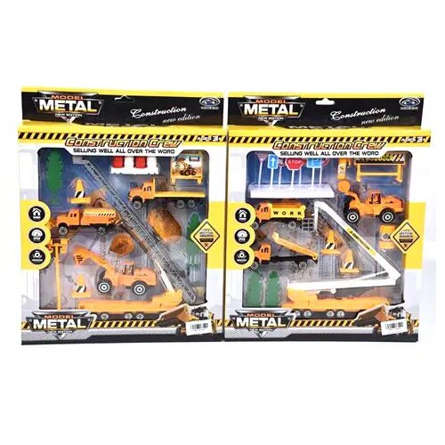 Magic Toys Gradbeni igralni komplet v dveh različicah z vozili Cene
