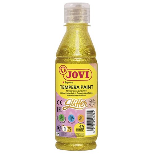  Tekuća svjetlucava tempera boja JOVI 250 ml | razne nijanse Slike