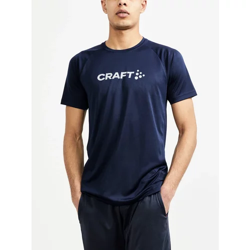 Craft Pánské tričko Core Unify Logo Blue Navy