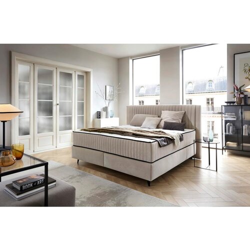 Premium Living Postelja Z Vzmetnico Dream, Bež, 160x200 Cene