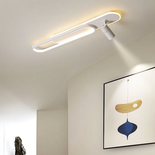 Dengling LED lampa za hodnik, 33 W, Bela Slike