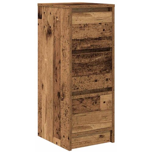vidaXL Komoda starinski les 29,5x34x76 cm inženirski les, (21827728) Cene