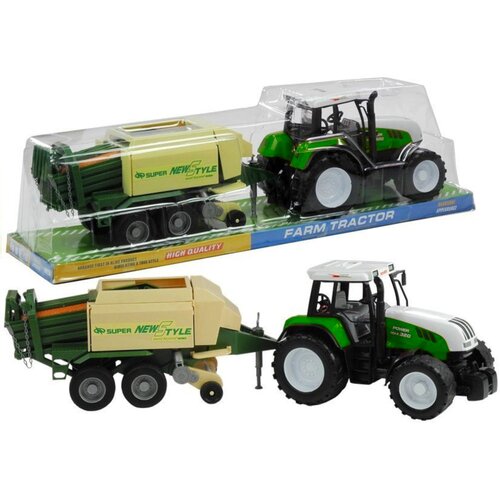  Large Tractor with a Trailer Agricultural Machine 65 cm Slike