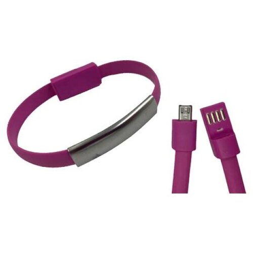  usb kabal narukvica micro roze Cene