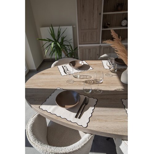 Tiseco Home Studio Podmetač od mje&amp;scaron;avine lana 30x43 cm Noura &amp;ndash; Slike