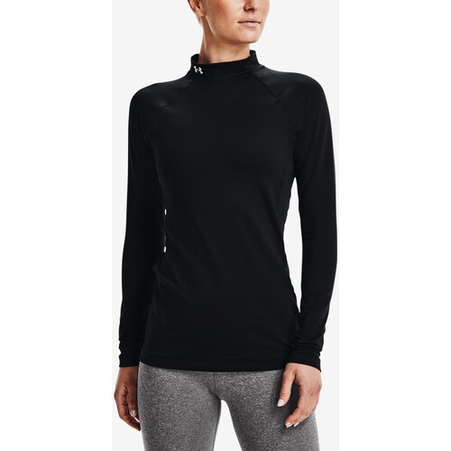 Under Armour ColdGear Authentics Mockneck-BLK M women's T-shirt Cene