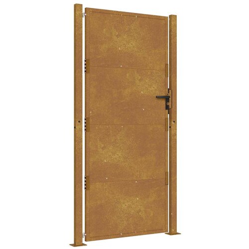  Vrtna vrata 100x175 cm Corten čelik Slike