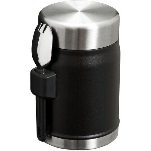 Stanley Mat črna termovka za hrano iz nerjavečega jekla 400 ml Legendary Food Jar + Spork Black 2.0 &amp;ndash; Slike