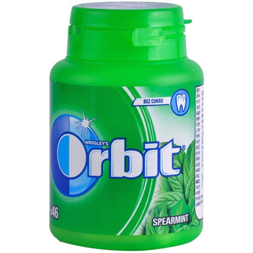 Orbit Žvake Spearmint bottle 64g Cene