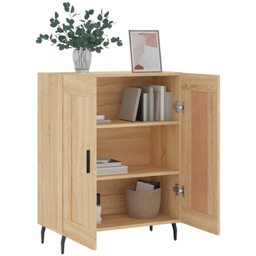  Komoda boja hrasta sonome 69,5x34x90 cm od konstruiranog drva Slike