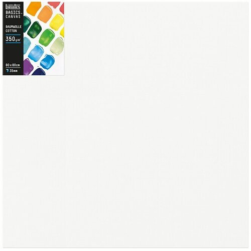 LIQUITEX Basics Slikarsko platno sa drvenim okvirom Canvas Deep Edge (80 x 80 x 3,5 cm, Pamuk, Trostruko grundirano) Cijene