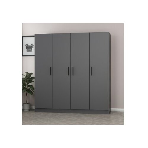 Hanah home kale - 4974 anthracite wardrobe Slike
