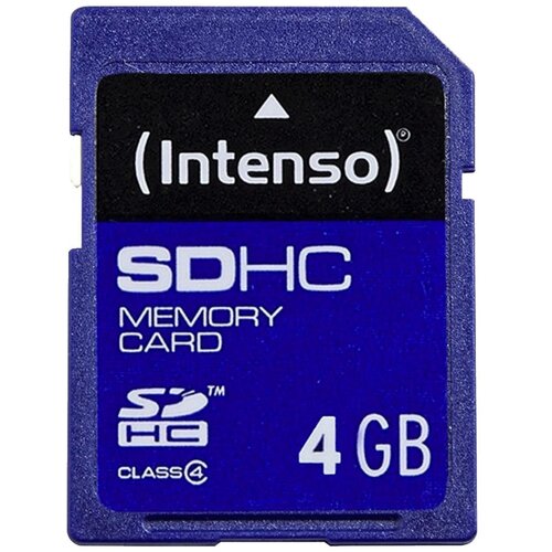  (Intenso) SD Kartica 4GB Class 4 (SDHC) &amp;ndash; BULK SDHC-4GB/Class4 Slike