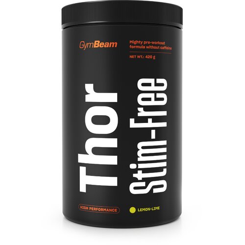 GymBeam Thor Stim-Free 420 g limun-limeta Cene