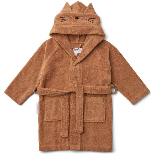 Liewood dječji ogrtač za kupanje lily cat terracotta Cijene