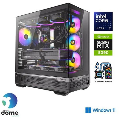 ANNI gaming namizni računalnik Gamer Elite Ultra 7 265KF/64GB/2TB SSD/Windows 11/RTX 5090 Cene