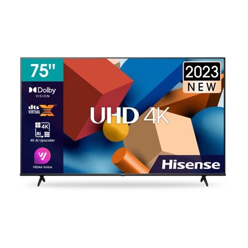 Hisense televizor H75A6K smart led, 4K uhd, 75"(190cm), dvb T/C/T2/S2 Cene
