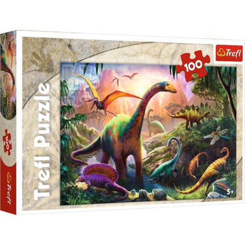 Puzzle World of Dinosaurs 100pcs Trefl 16277 Cijene