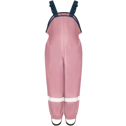 Playshoes Tehničke hlače mornarsko plava / roza / prljavo bijela