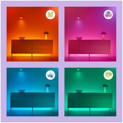 Wiz LED RGB stropno svetlo SUPERSLIM LED/32W/230V Wi-Fi sa prigu&amp;scaron;iva crna Slike