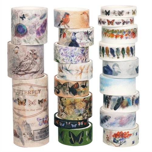 INF DIY Dekorativni Washi Trak Set - 20 Roln, (21778840) Cene