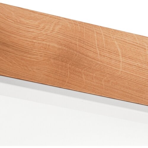 stropna svetiljka oak square 4xE27/15W/230V 48x48 cm hrast/bela Slike