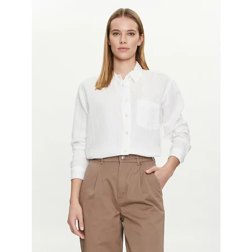 GAP Srajca 885282-01 Bela Relaxed Fit