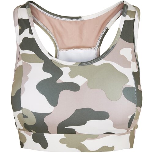 Urban Classics Women's Tech Mesh Dukrose camo Bra Cene