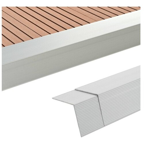  Kutni profili za trijemove od aluminija 5 kom 170 cm srebrni Cijene