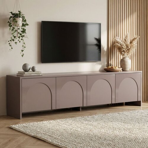 Hanah home Sivorjava TV omarica 180x45x32 cm Aurelia &amp;ndash; Slike