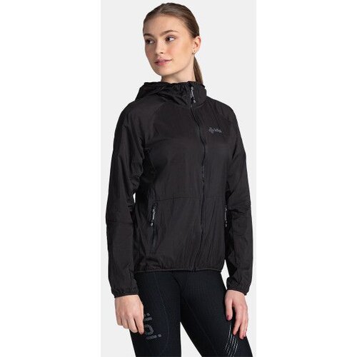 Kilpi Women's lightweight outdoor jacket ROSA-W Black Slike
