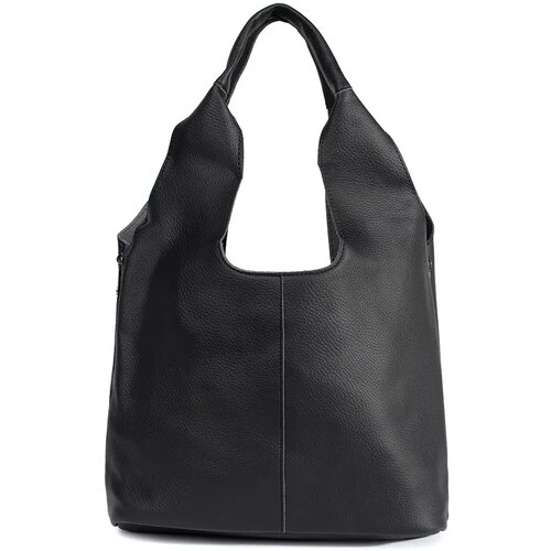 Shelvt Black large eco-leather handbag Cijene