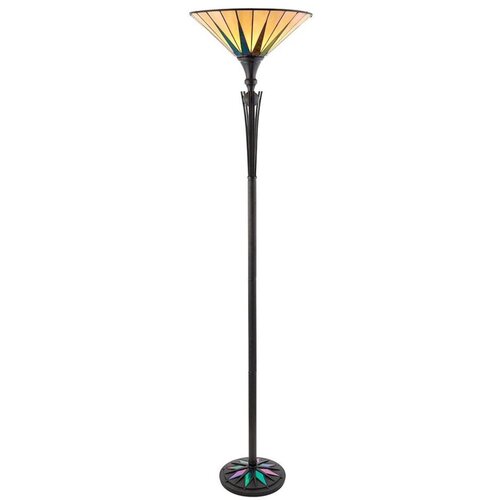  endon 64042 - podna lampa tiffany dark star 1xE27/60W/230V, prečnik 42 cm Cene