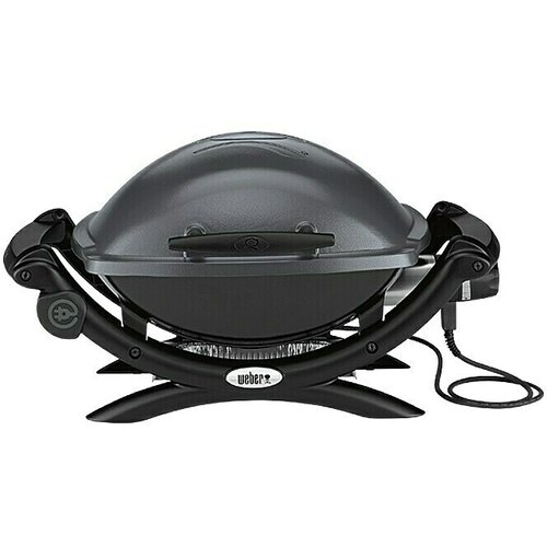 Weber Električni roštilj Q 1400 (2,2 kW, Dimenzija rešetke za pečenje: 43 x 32 cm, Tamnosive boje) Cijene