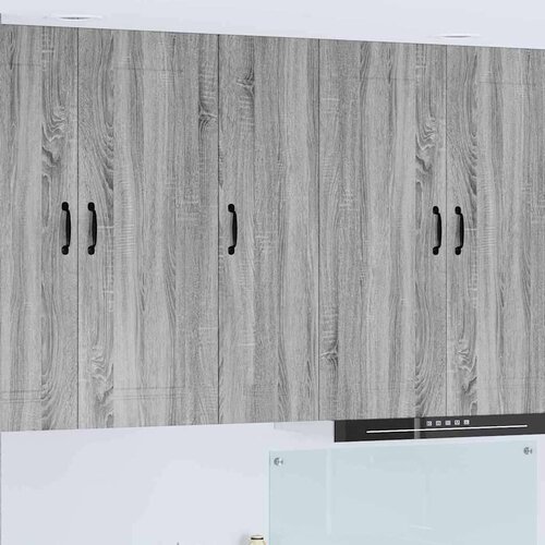 vidaXL Zidni kuhinjski ormarić s policom Siva Sonoma 30 x 31 x 100 cm Cijene